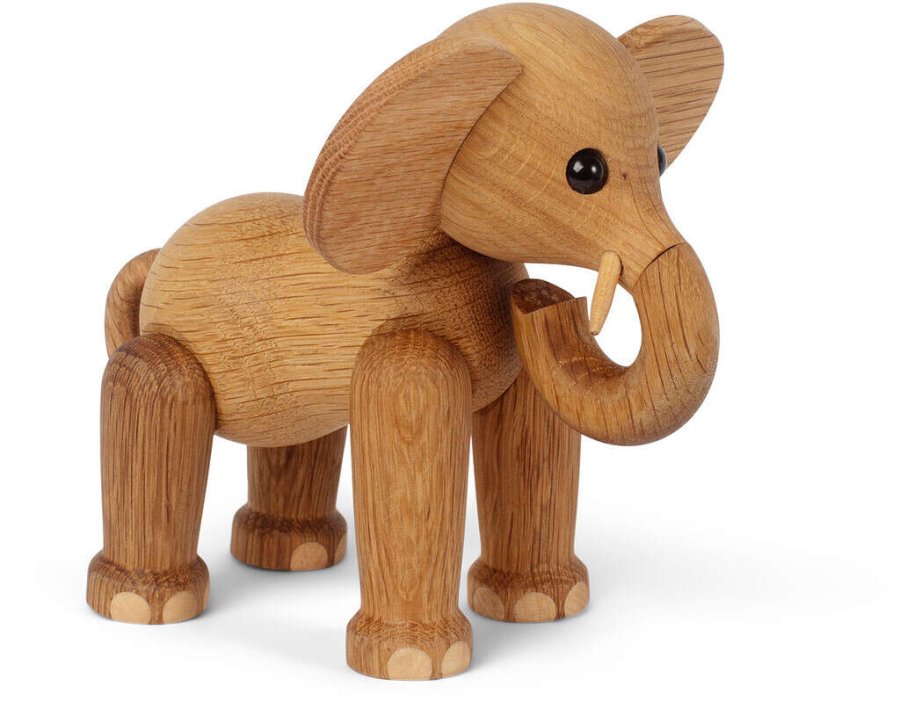 Spring Copenhagen Elefant Ollie 19 cm, Eiche