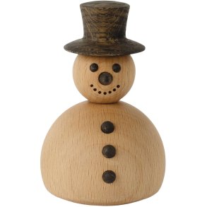 Spring Copenhagen Schneemann Klein 9 cm, Buche