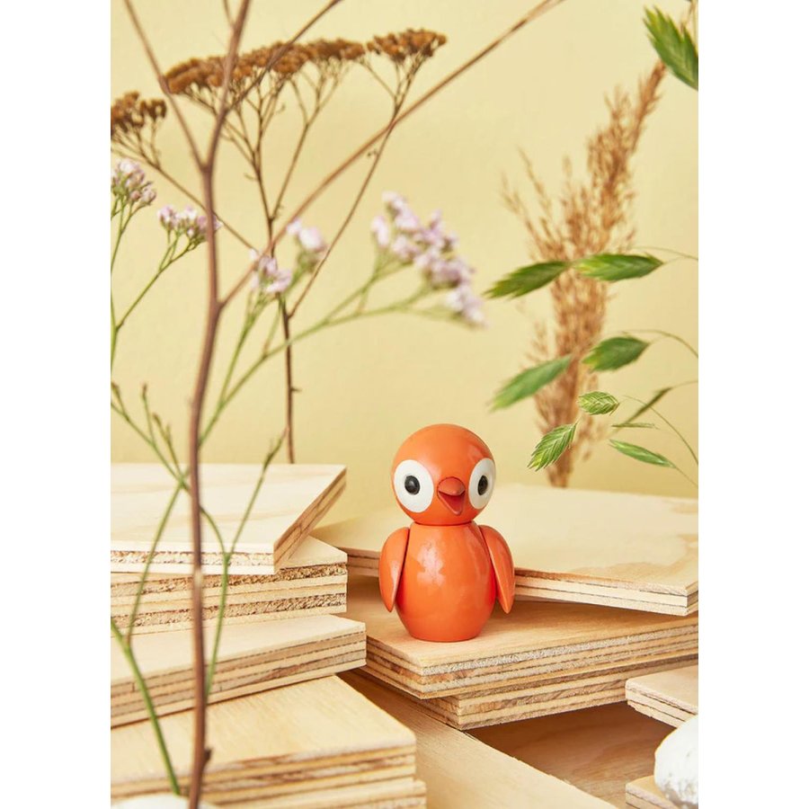 Spring Copenhagen Spring Birds 6,5 cm, Optimistic Orange