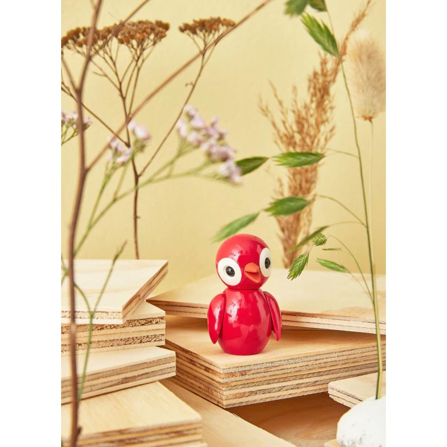 Spring Copenhagen Spring Birds 6,5 cm, Remarkable Red