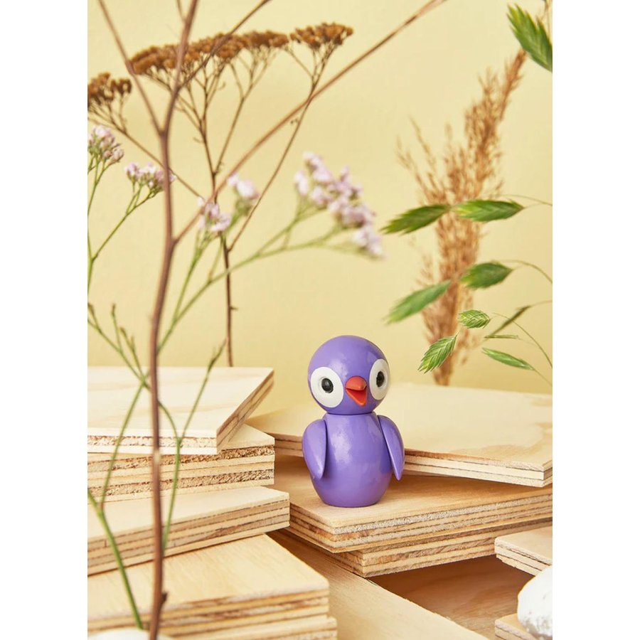 Spring Copenhagen Spring Birds 6,5 cm, Playful Purple