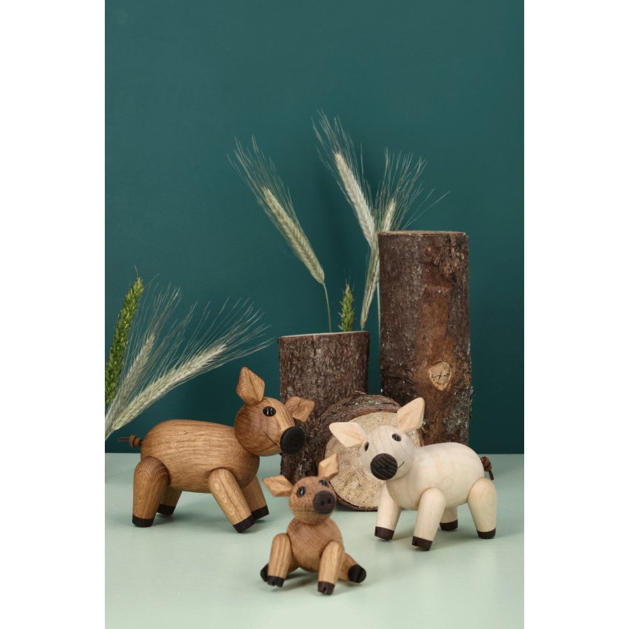Spring Copenhagen Gris Penny 11 cm, Ahorn