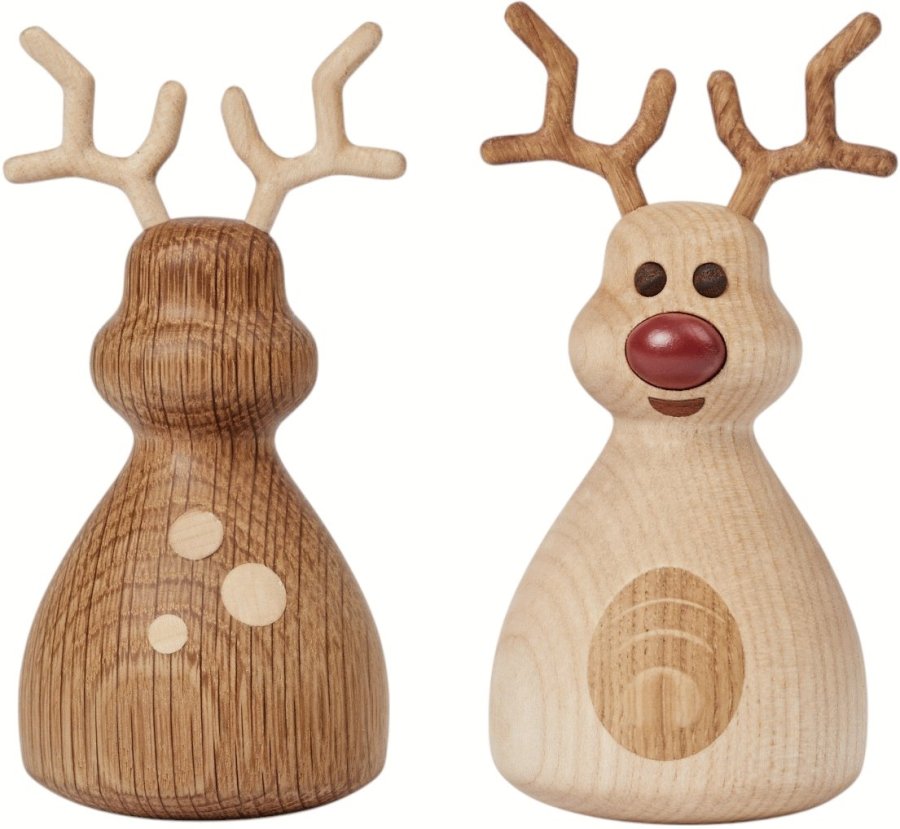 Spring Copenhagen Rentier Dizzie 12 cm, Ahornholz