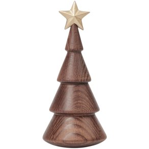 Spring Copenhagen Weihnachtsbaum mit Goldstern 13,8 cm, Thermobuche