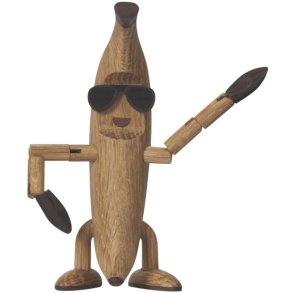 Spring Copenhagen Banane Benny Banane 13 cm, Eiche