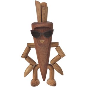 Spring Copenhagen Karotte Camille Carrot 13 cm, Dunkles Mahagoni