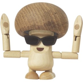 Spring Copenhagen Pilz Marvin Mushroom 8,5 cm, Ahorn