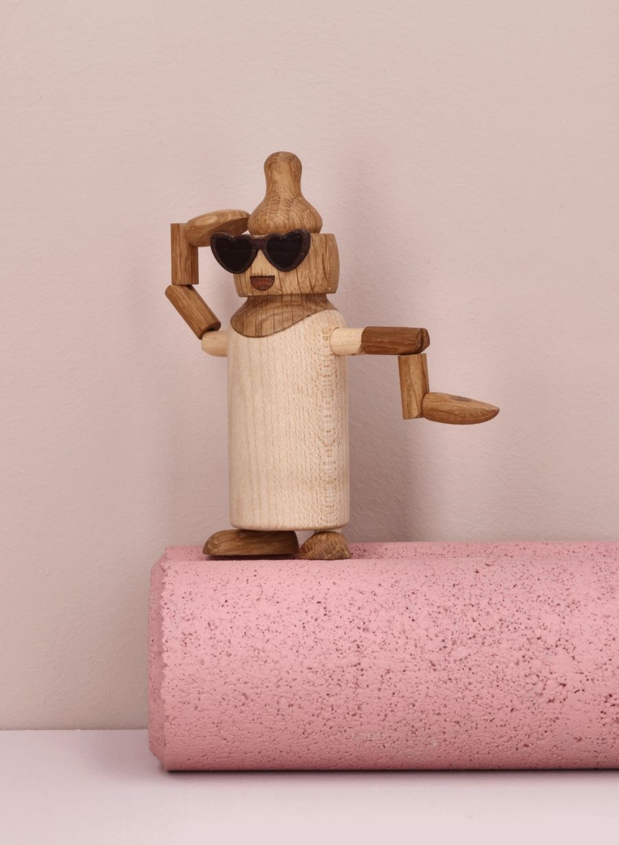 Spring Copenhagen Babyflasche Billie Baby Bottle 11,6 cm, Ahornholz