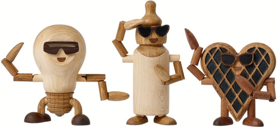 Spring Copenhagen Babyflasche Billie Baby Bottle 11,6 cm, Ahornholz