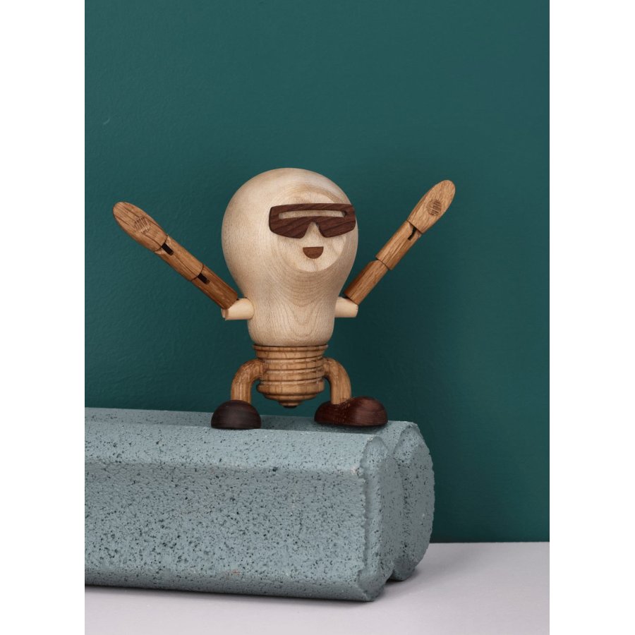 Spring Copenhagen Glühbirne Buster Bulb 9,5 cm, Ahornholz