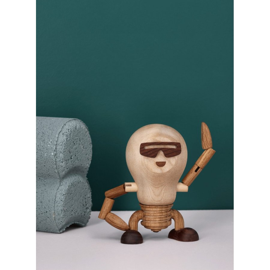 Spring Copenhagen Glühbirne Buster Bulb 9,5 cm, Ahornholz