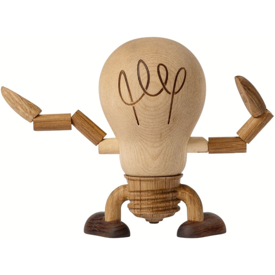 Spring Copenhagen Glühbirne Buster Bulb 9,5 cm, Ahornholz