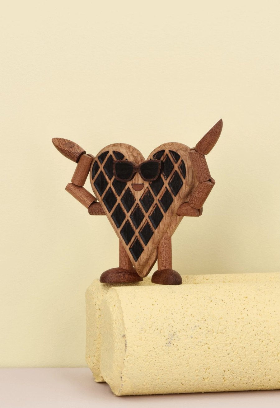 Spring Copenhagen Waffel Wendy Waffle 7,8 cm, Eiche