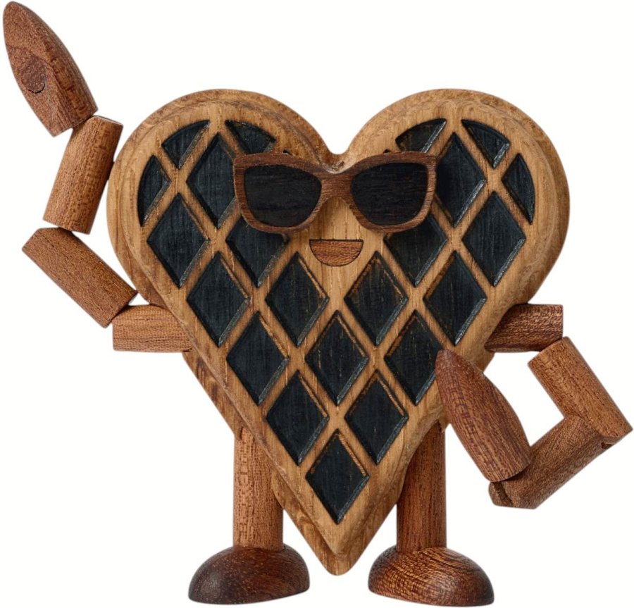 Spring Copenhagen Waffel Wendy Waffle 7,8 cm, Eiche