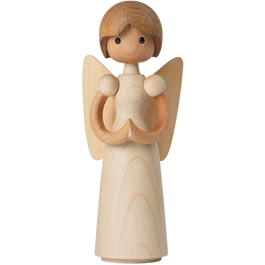 Spring Copenhagen Engel Lucia H19,5 cm, Esdoorn