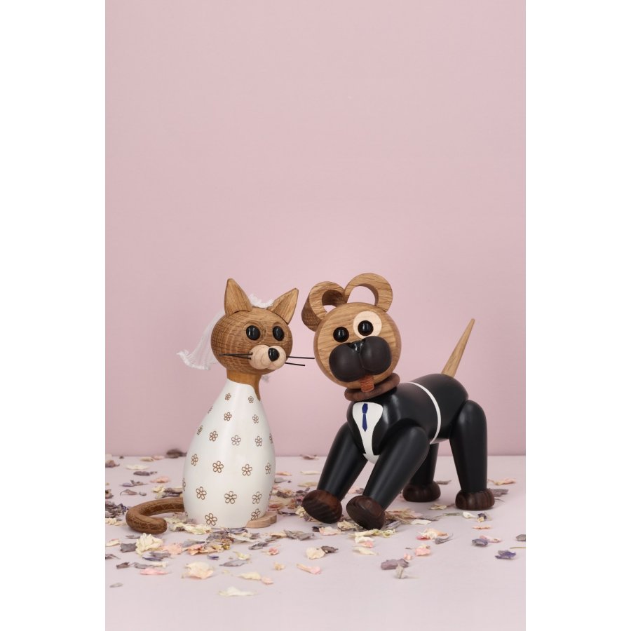 Spring Copenhagen Brudepar Happy & Lucky 12,5 cm, B�g