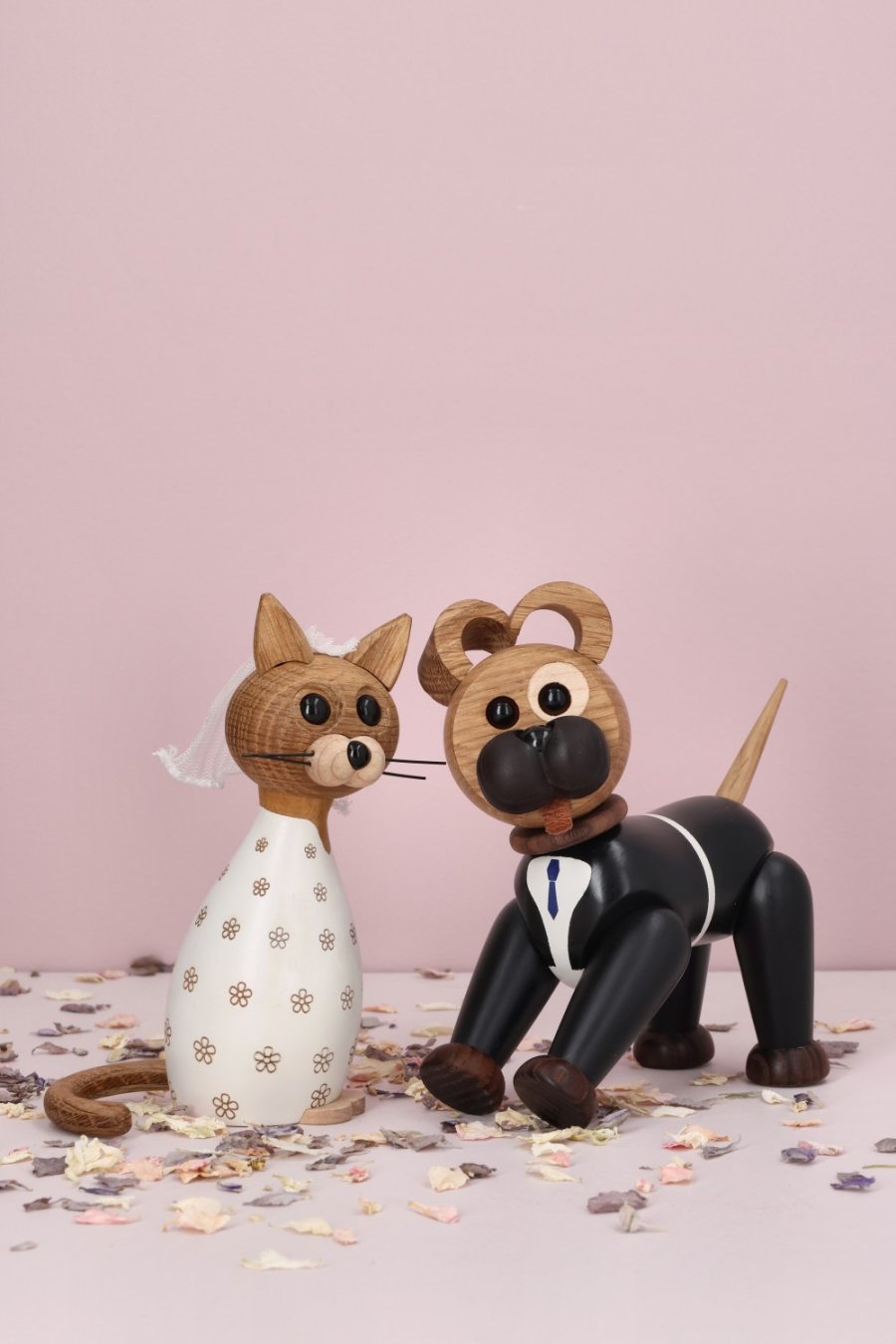 Spring Copenhagen Brudepar Happy & Lucky 12,5 cm, B�g