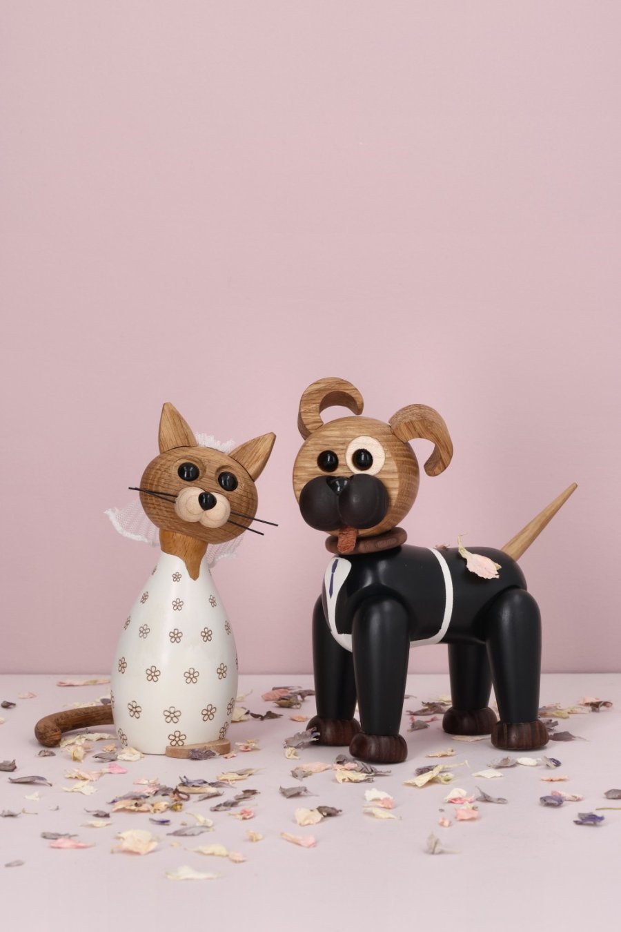 Spring Copenhagen Brudepar Happy & Lucky 12,5 cm, B�g