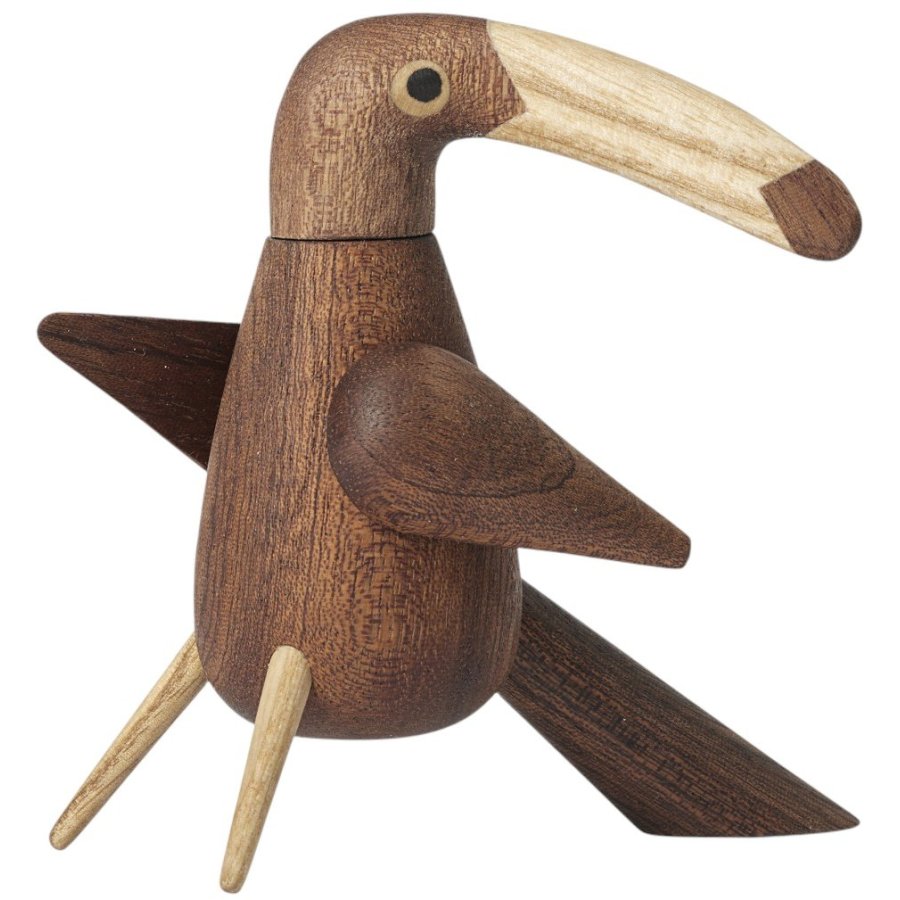 Spring Copenhagen Pfeffervogel 9 cm, Mahagoni