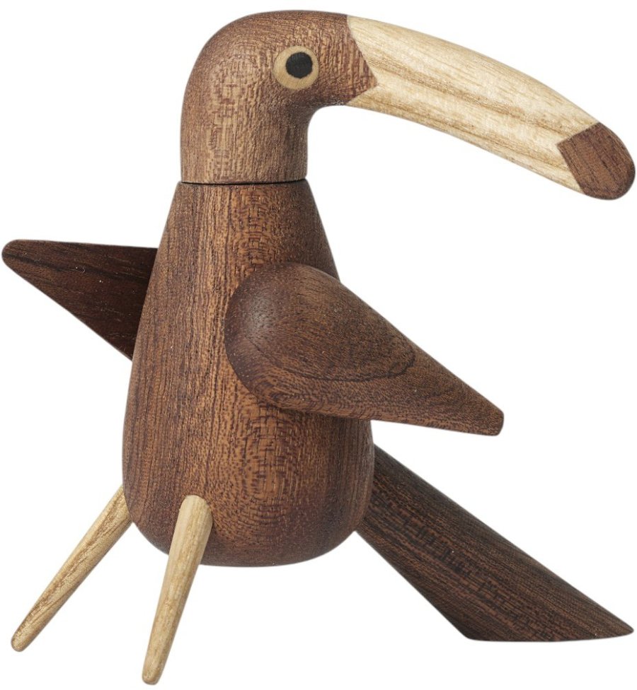Spring Copenhagen Pfeffervogel 9 cm, Mahagoni