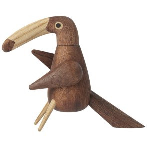 Spring Copenhagen Pepervogel 9 cm, Mahonie