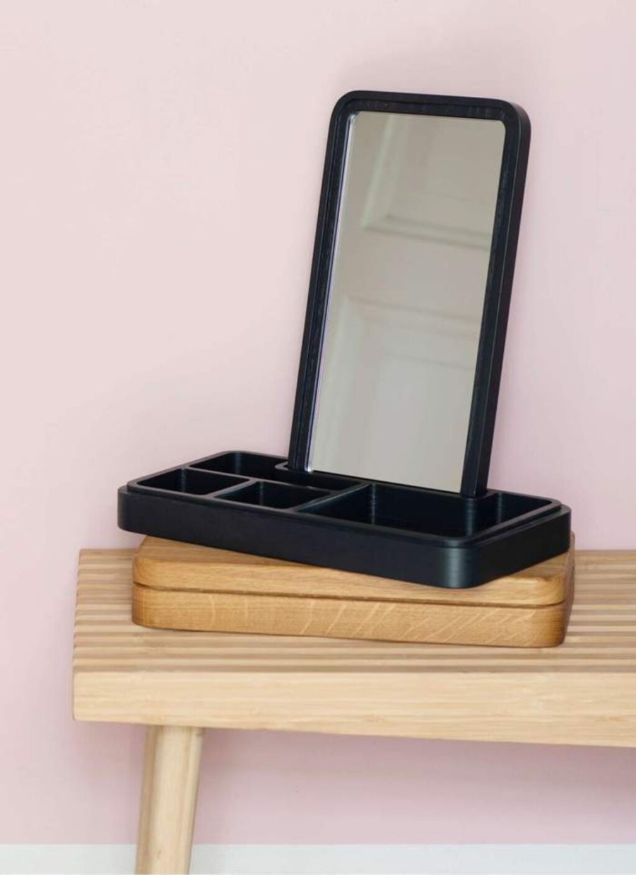 Spring Copenhagen Mirror Box 32 cm, Sort