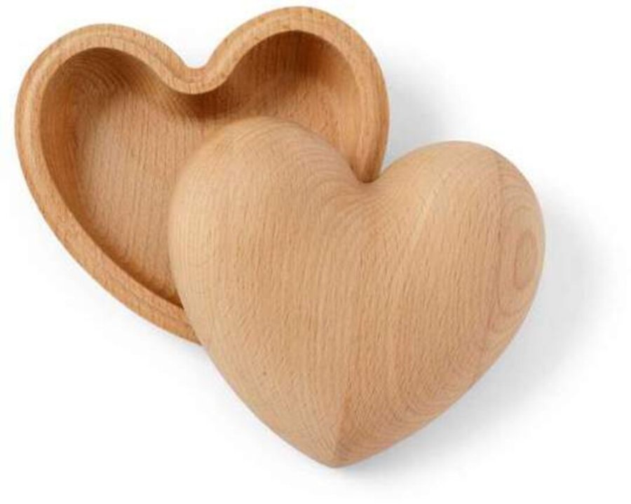 Spring Copenhagen The Heart Bowl 14 cm, Buche