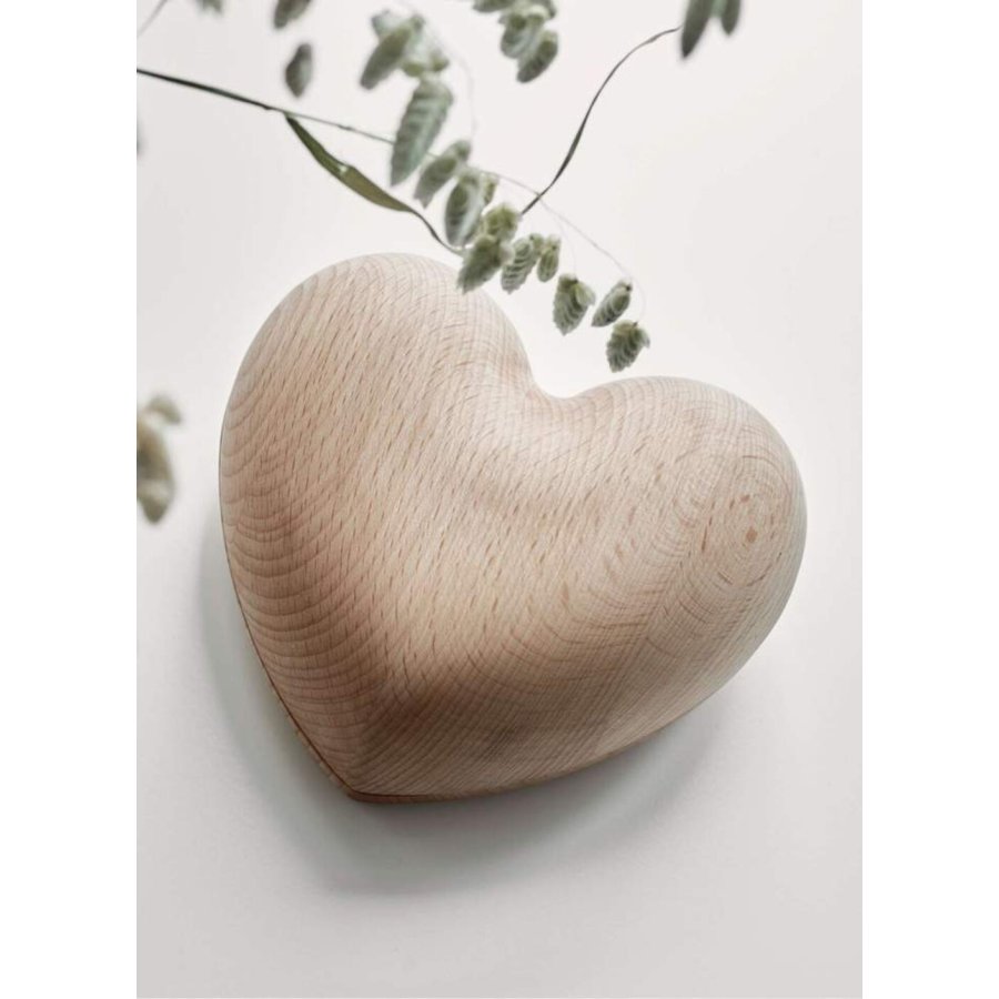 Spring Copenhagen The Heart Bowl 14 cm, Buche