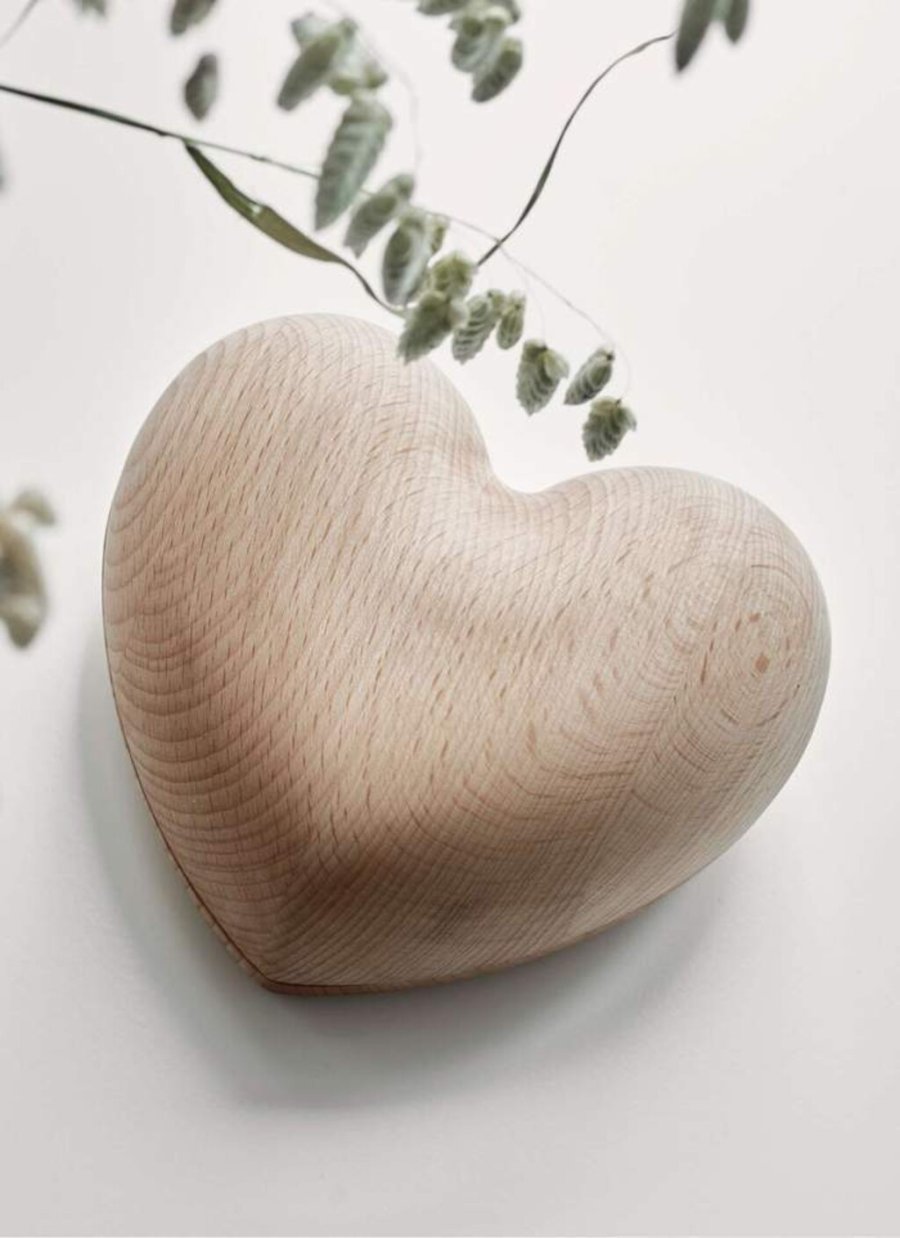 Spring Copenhagen The Heart Bowl 14 cm, Buche