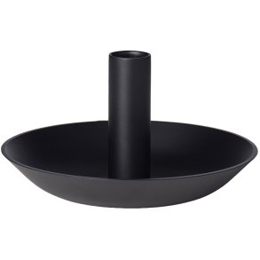 Spring Copenhagen �kanden Lysestage H8 cm, Sort