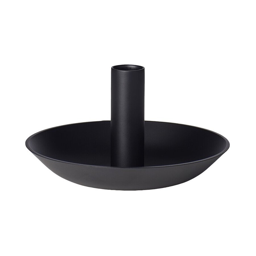 Spring Copenhagen �kanden Lysestage H8 cm, Sort