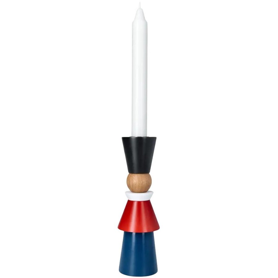 Spring Copenhagen Lysestage H19 cm, Garder/B�g
