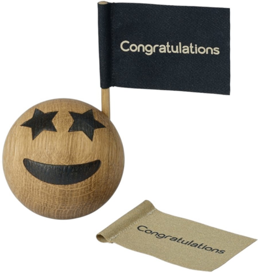 Spring Copenhagen Spring Emotions Celebration Congratulations 5,5cm, Eiche