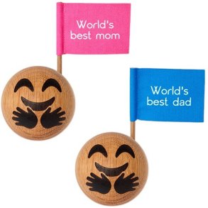 Spring Copenhagen Emotions Celebration Mama und Papa 5,5 cm, Eiche