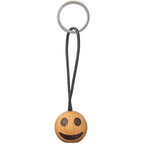 Spring Copenhagen Spring Emotions Schlsselanhnger Smiley, Eiche