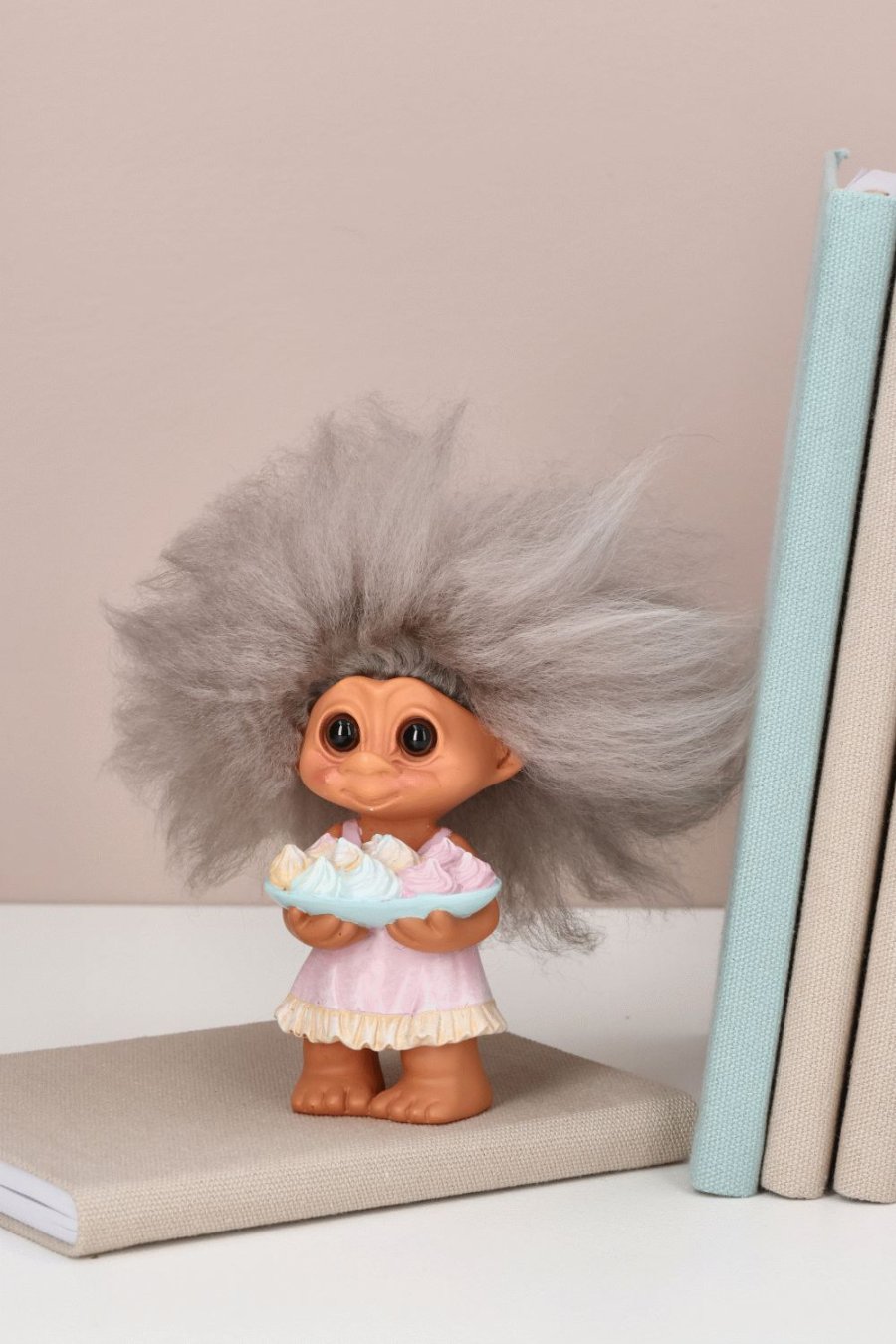 Lykketrold Good Luck Troll 9cm, Sprinkles