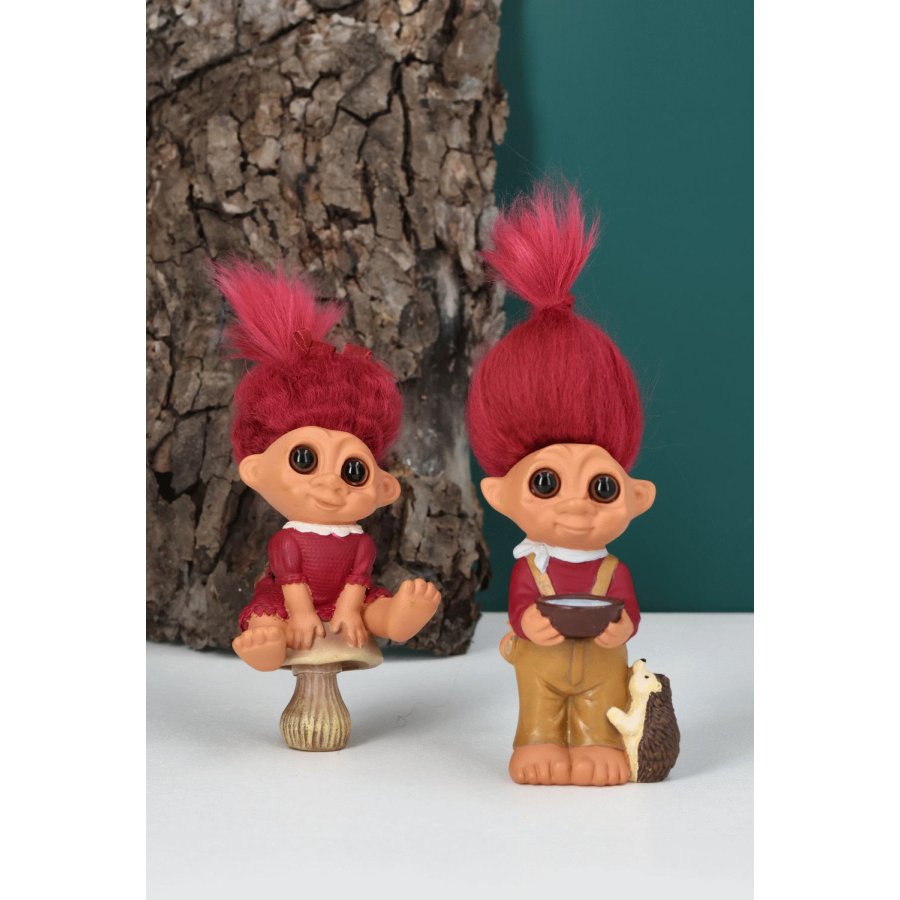 Lykketrold Good Luck Troll Die Familie Grandam 11 cm, Die Nichte