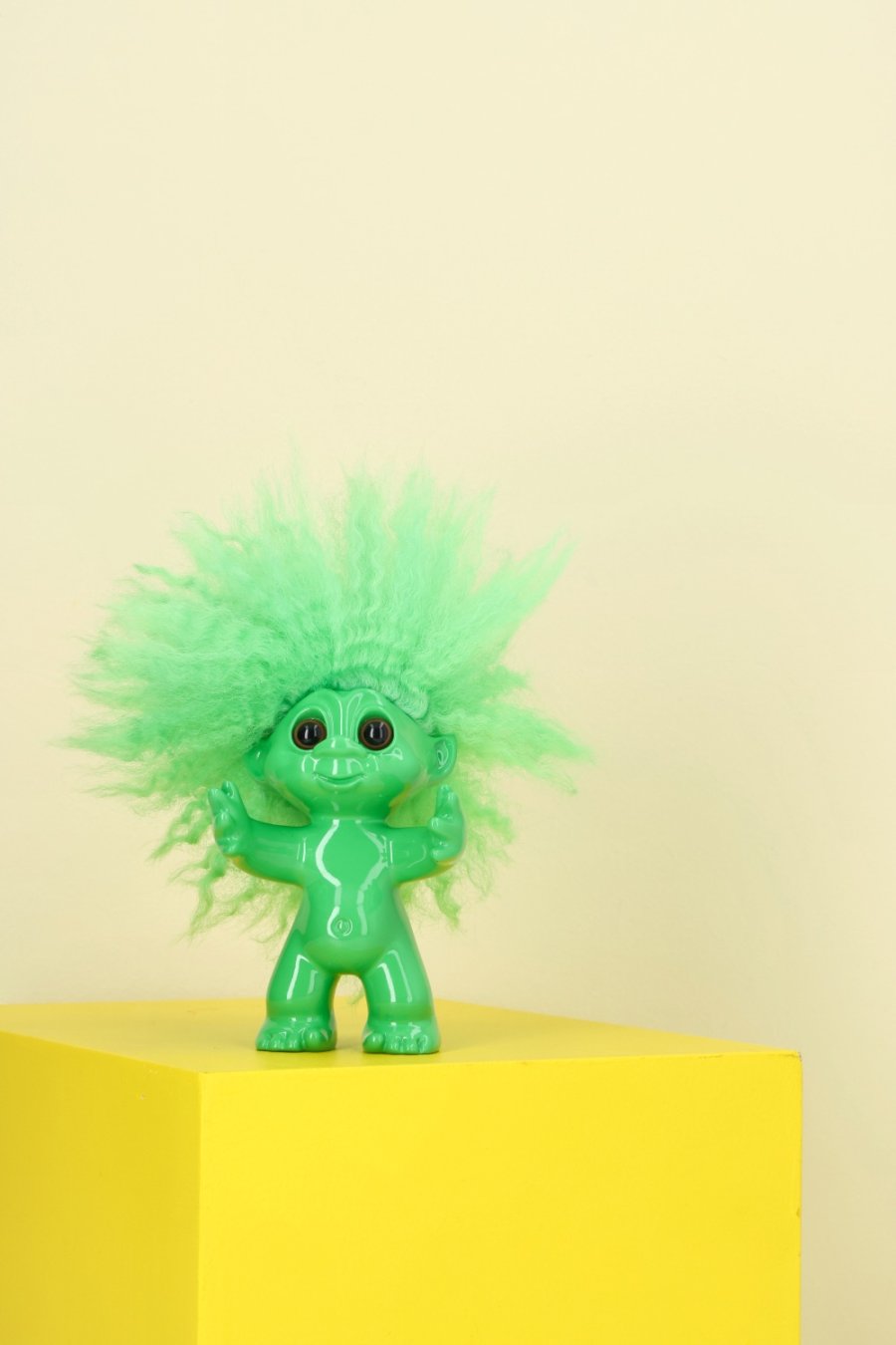 Lykketrold 9 cm, Gr�n