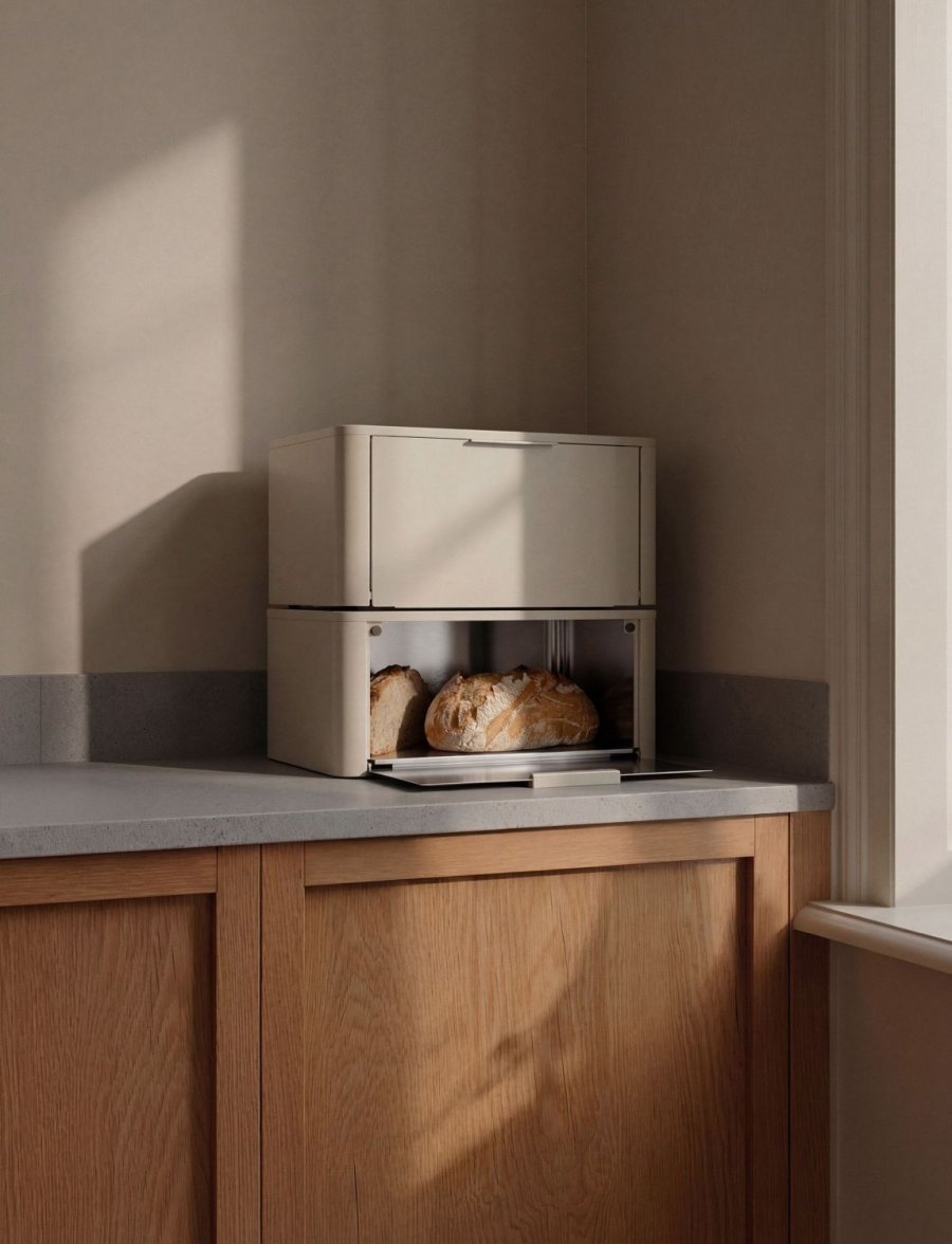 Stelton SR Br�dkasse 21x38 cm, Sand
