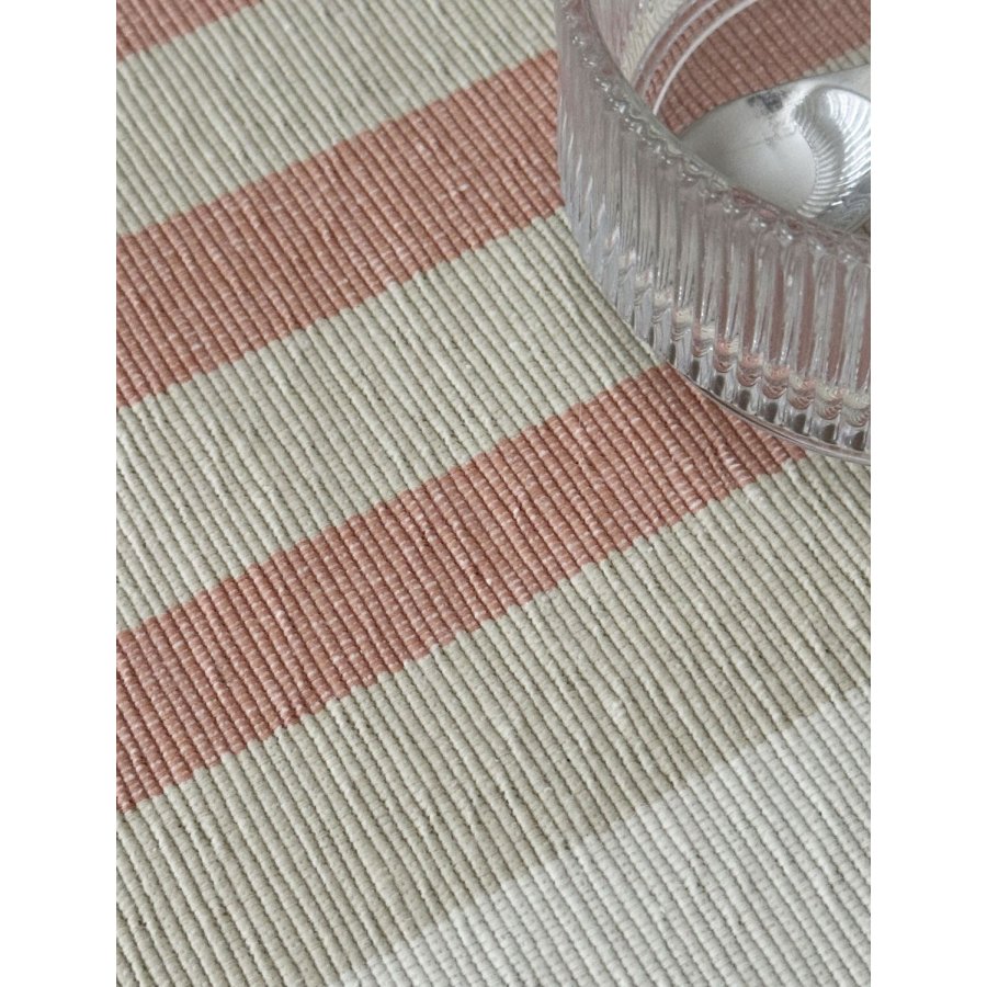Knabstrup Keramik Vibeke Klint D�kkeserviet Bred Linje 33x48 cm, R�d