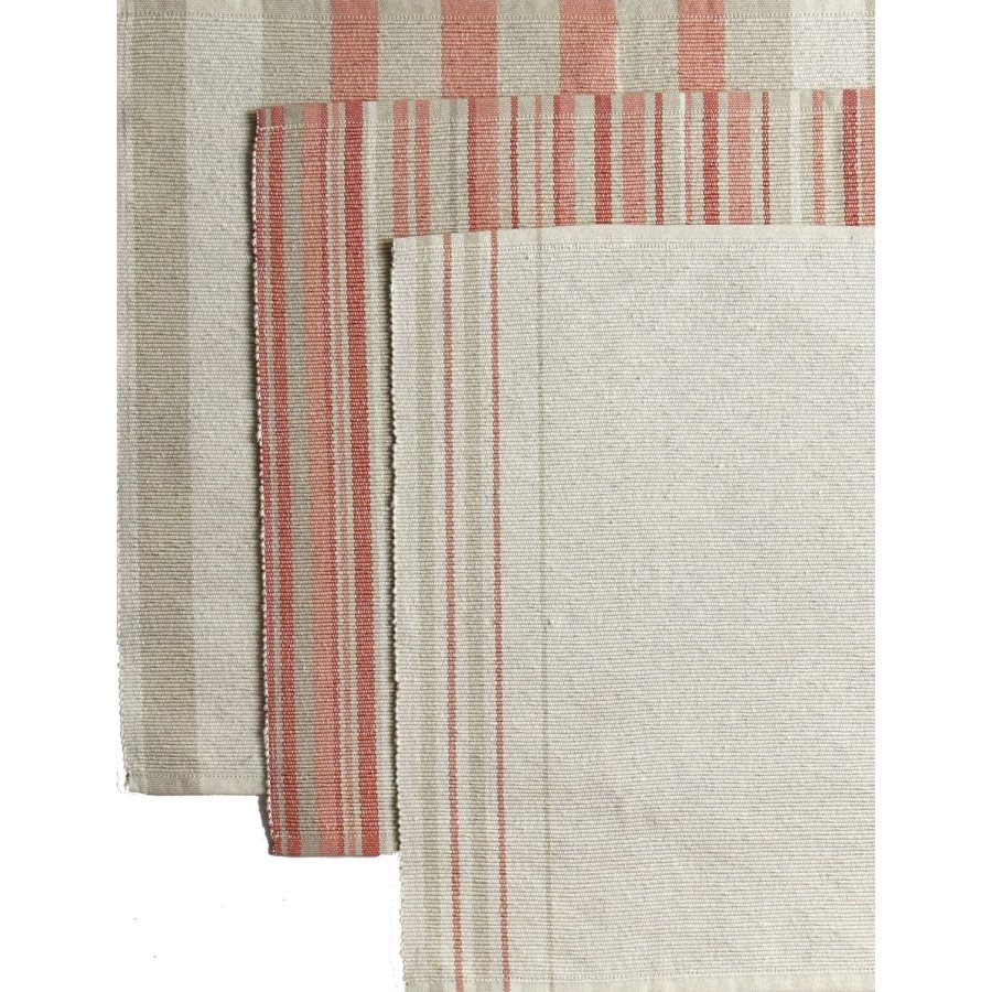 Knabstrup Keramik Vibeke Klint D�kkeserviet Neutral Linje 33x48 cm, R�d