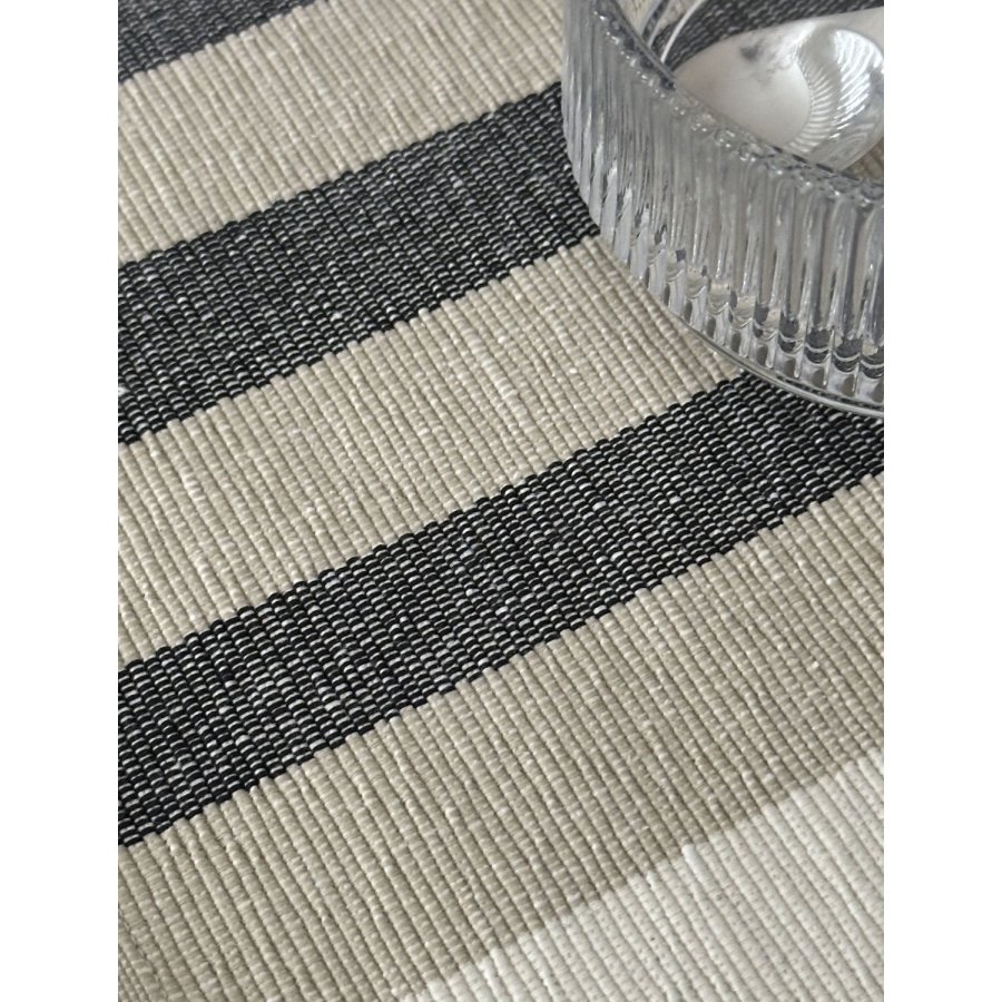 Knabstrup Keramik Vibeke Klint D�kkeserviet Bred Linje 33x48 cm, Hvid