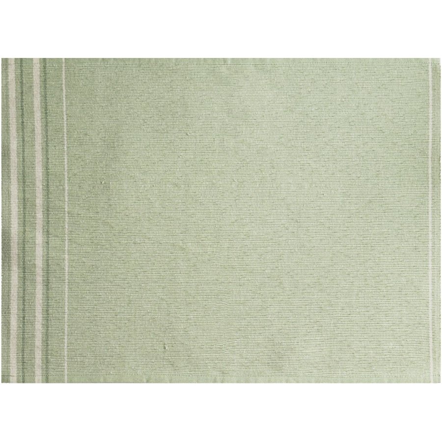 Knabstrup Keramik Vibeke Klint D�kkeserviet Neutral Linje 33x48 cm, Gr�n