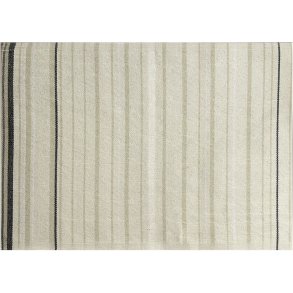 Knabstrup Keramik Vibeke Klint D�kkeserviet Fin Linje 33x48 cm, Hvid