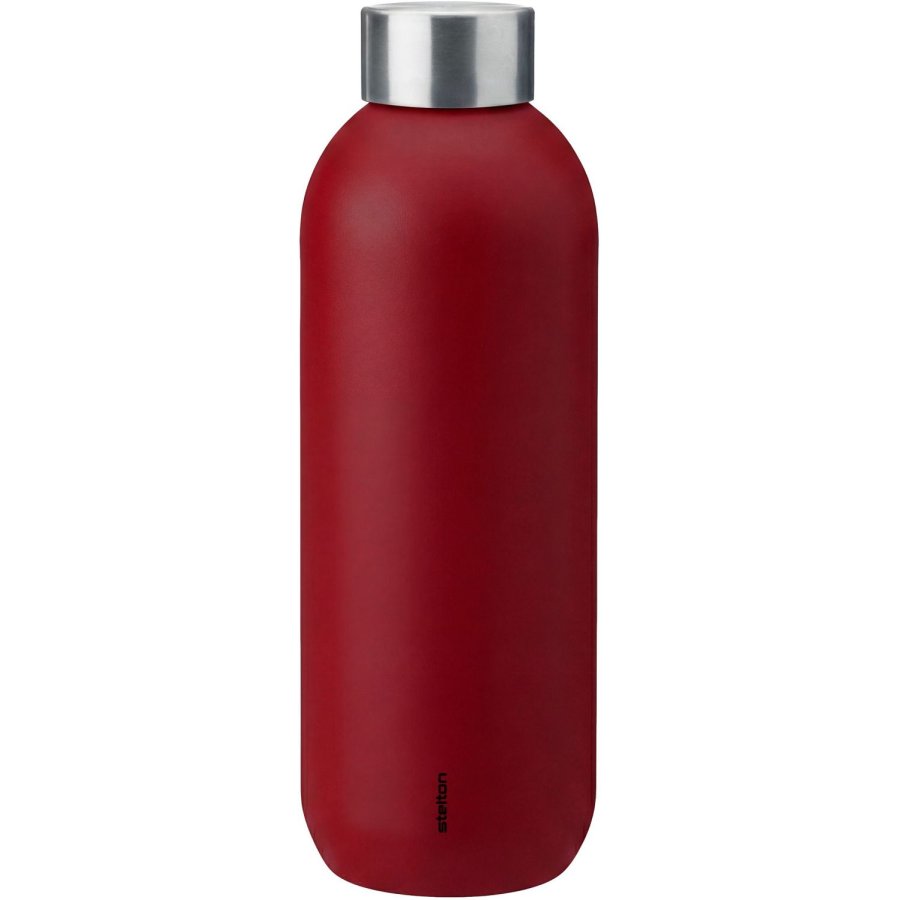 Stelton Keep Cool Thermoflasche 600 ml, Soft Cherry Red