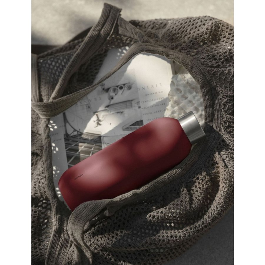 Stelton Keep Cool Thermoflasche 600 ml, Soft Cherry Red