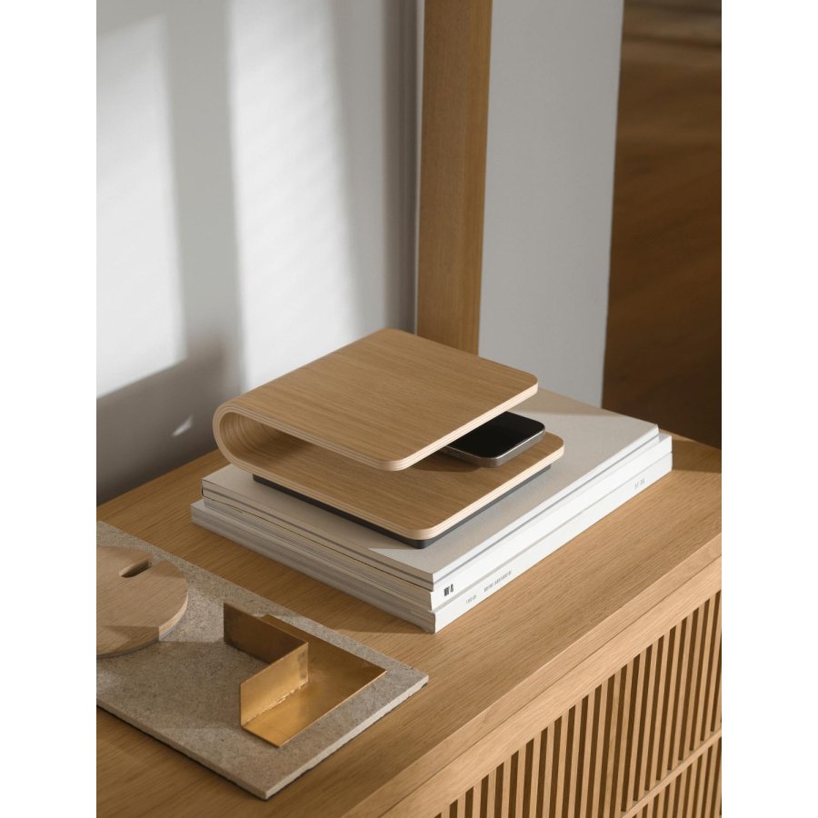 Stelton Ro Kabelloses Ladegert, Eiche