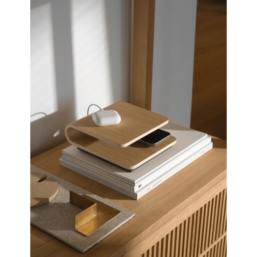 Stelton Ro Kabelloses Ladegert, Eiche