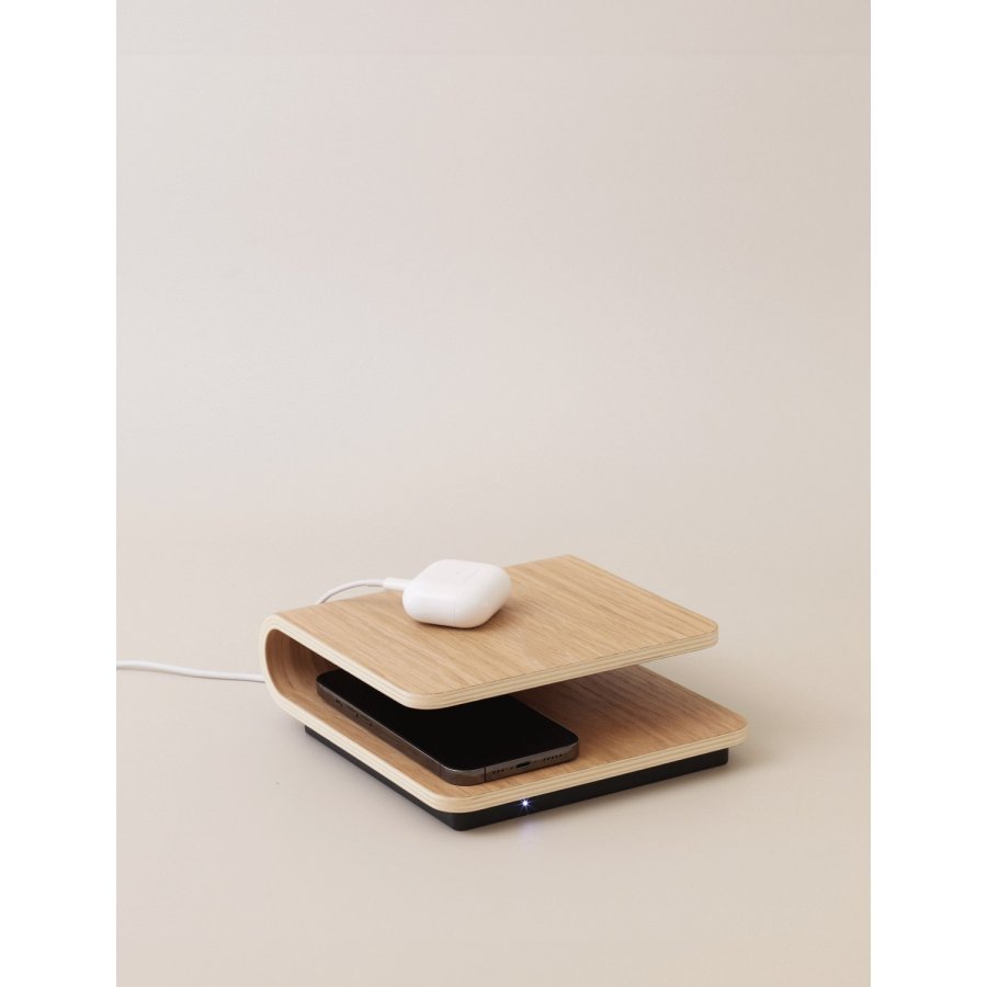 Stelton Ro Kabelloses Ladegert, Eiche