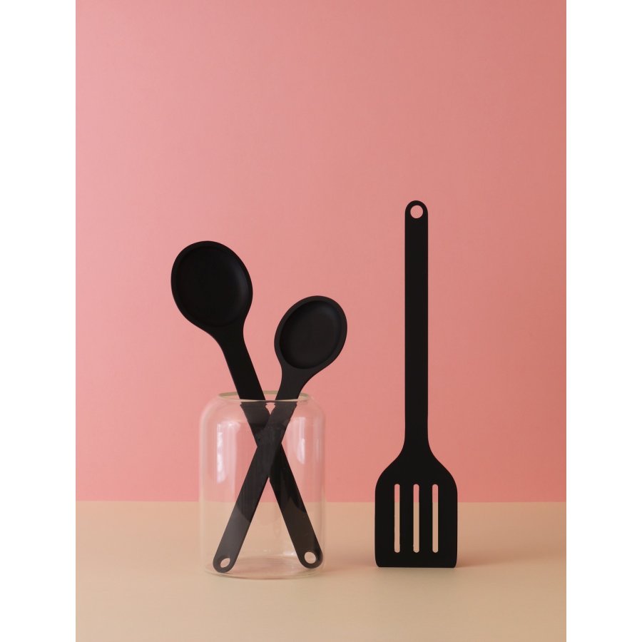 RIG-TIG STIR-IT Topfkelle 30 cm, Schwarz
